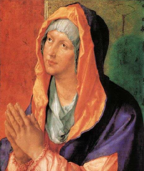 Albrecht Durer The Virgin Mary in Prayer oil painting image